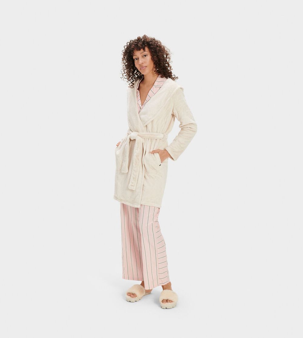 Ugg Miranda - Womens Robes - Beige - NZ (5306RPAWK)